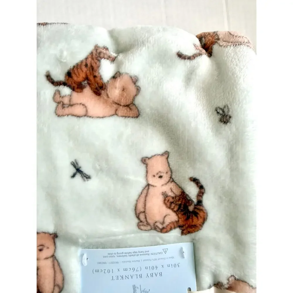 New Pooh Bear Collection Winnie The Pooh Tiger Baby Blanket 30